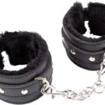 Adjustable Handcuffs Ankle Bracelets SM Adult Plush PU Leather Bondage Fetish Handcuffs Kit Cuff Restraint Set Sex Toy, Rbenxia Handcuff Restraints Adult Sex Toys Black