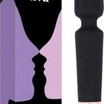 Ava Vibrator Wand [Sex Toys] Clit Stimulator Vibrators | Vibrator for Woman | Sex Toy | Gifts for Women | 20 Patterns & 8 Speeds of Pleasure | Quiet & Small | Adult Sex Toys...