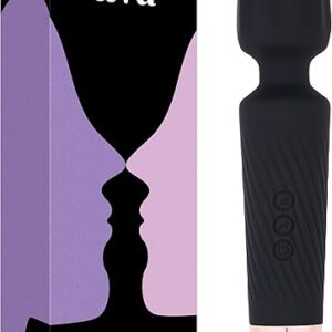 Ava Vibrator Wand [Sex Toys] Clit Stimulator Vibrators | Vibrator for Woman | Sex Toy | Gifts for Women | 20 Patterns & 8 Speeds of Pleasure | Quiet & Small | Adult Sex Toys...