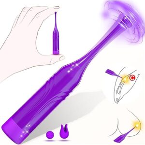 High-Frequency Mini Clitoris G spot Women Adult Sex Toys, Powerful Vibrating Female Couples Sex Toy Clitoral Vagina Nipple Vibrator Wand Stimulator for Woman Her Pleasure, Dildo...