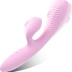Rabbit Vibrator Dildo Sex Toy Neworld 3 in 1 G Spot Vibrator Sex Toys Clitoral Stimulator with 10 Vibration, Heating Dildos Clitoral Vibrators Prostate Massager Adult Sex Toy...