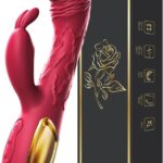 Realistic Vibrator Sex Toys,Clitoral G Spot female Vibrators with 10 Powerful Vibrating Modes,Waterproof Bullet Dildo Anal Stimulator for Adult Sex Toys for Women Couples Dildos...
