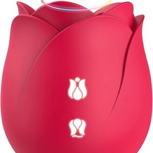 Sex Toys Vibrator for Women-Rose Sex Toy for Woman,G spot Clitoral Nipple Stimulator Vibrator with 9 Tapping,Vibrating Sex Toy Rose Sex Stimulator Vibrators Adult Sex Toys for...