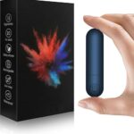 Vibrator Bullet, Mini Vibrator, Sexy Toys for Women, Discreet Rechargeable Lipstick Vibrater Vibe with 10 Vibration Modes Fully Waterproof Nipple G-spot Stimulator Sex Toys for...